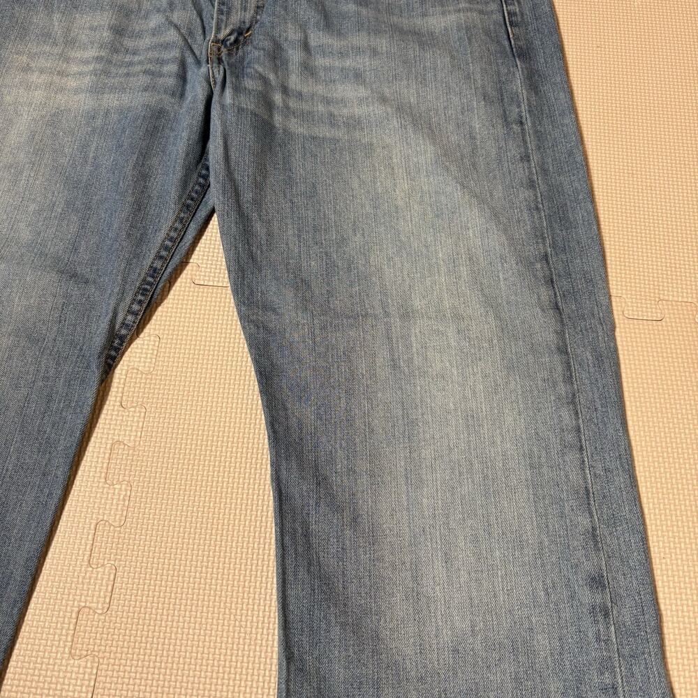 Levis 569 Jeans Mens 40x32 Blue Loose Straight Light Wash Denim Y2K Workwear